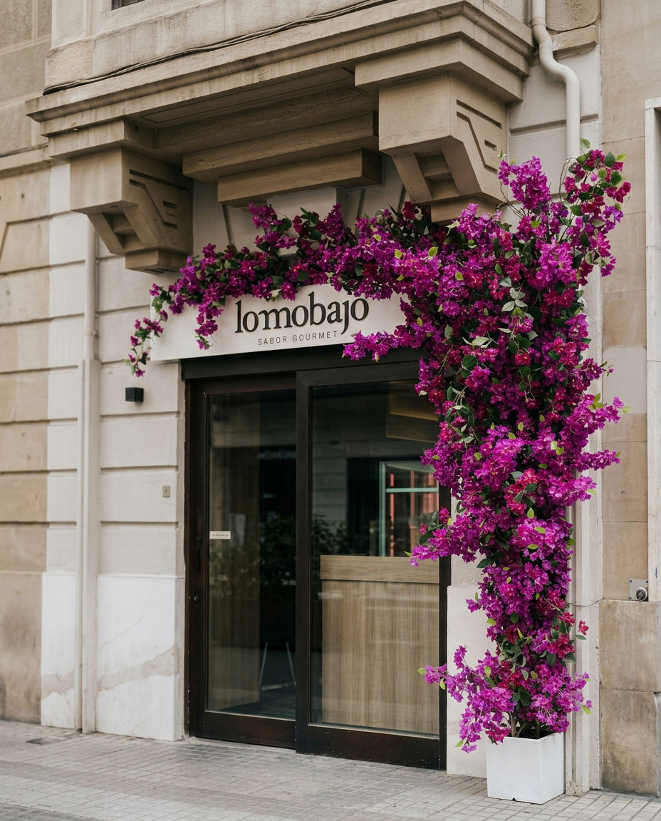 Decoración floral para restaurantes en San Sebastián